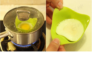 4Pcs/lot Silicone Egg Cooking Tool