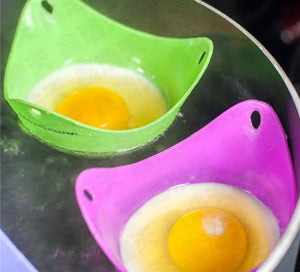 4Pcs/lot Silicone Egg Cooking Tool