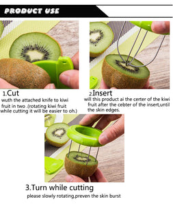 Kiwi Peeling And Slicing