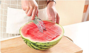 Watermelon And Melon Slicer Cutter Apparatus