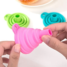 Load image into Gallery viewer, 2PCS Silicone Folding Funnel
