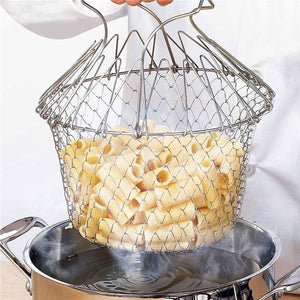 Collapsible Wire Cooking Strainer