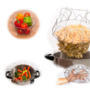 Collapsible Wire Cooking Strainer