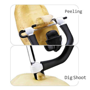 Plastic Characters Peeler Apparatus