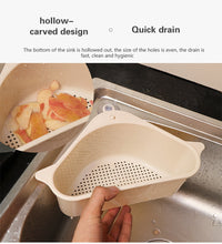 Load image into Gallery viewer, Corner Sink Drain Rack
